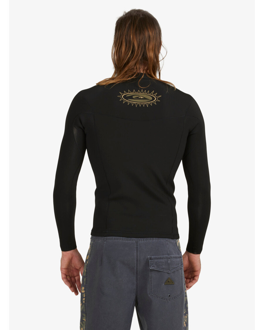 Quik Silver 1.5mm Mikey Wright Everyday Sessions Wetsuit Jacket - Black