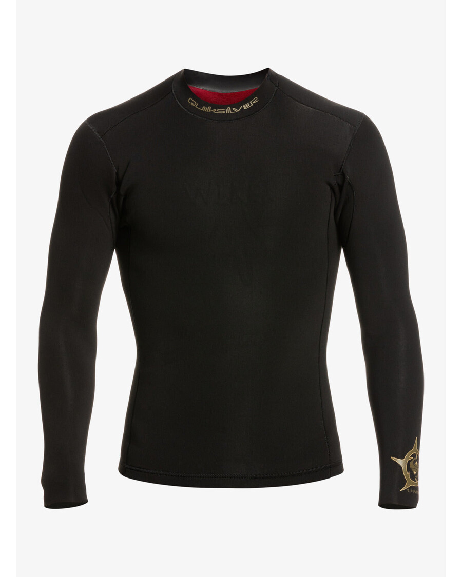 Quik Silver 1.5mm Mikey Wright Everyday Sessions Wetsuit Jacket - Black