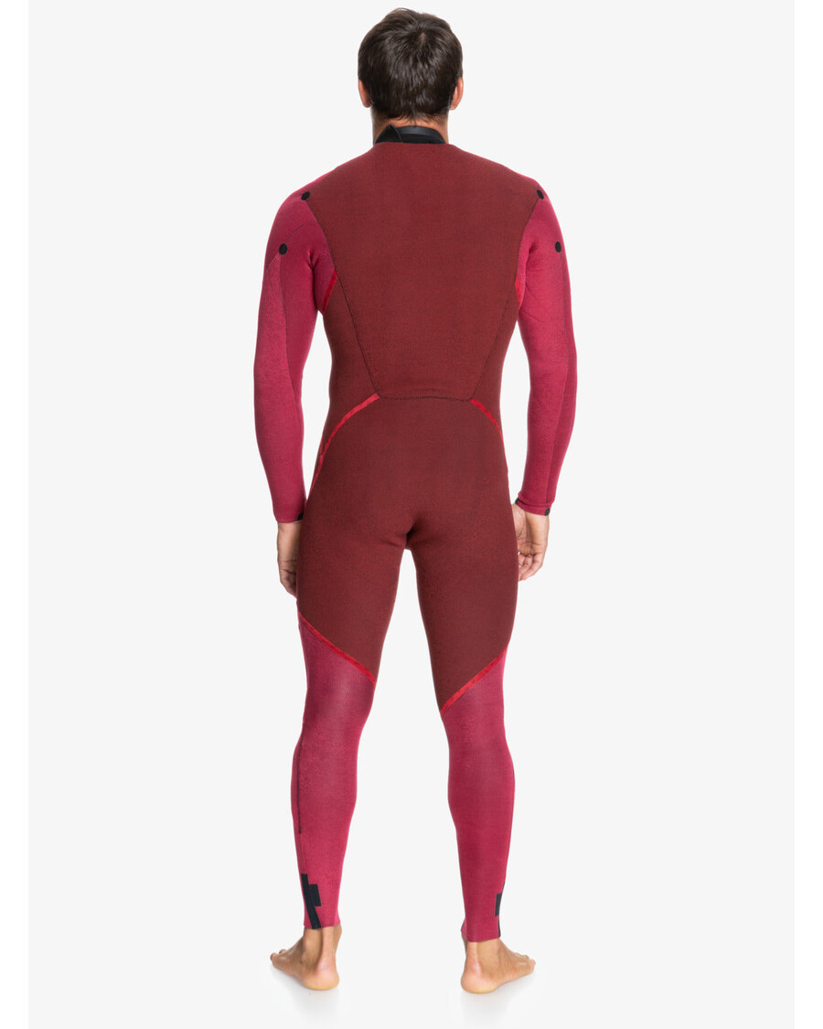 Ολόσωμη φόρμα Quiksilver 3/2 καθημερινές συνεδρίες πίσω με φερμουάρ - μαύρο