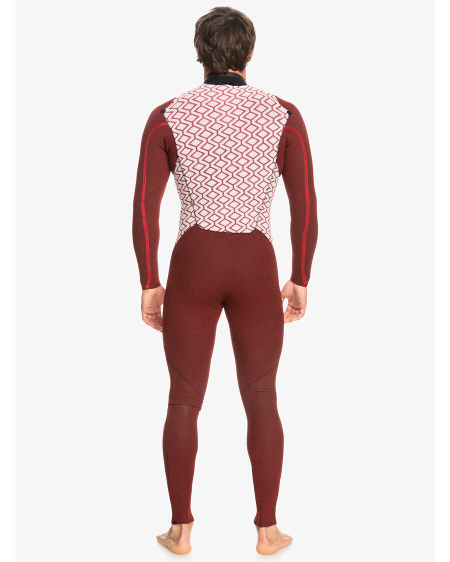 Quiksilver Neoprén Na 3/2 Maratón Na Hrudi - čierny