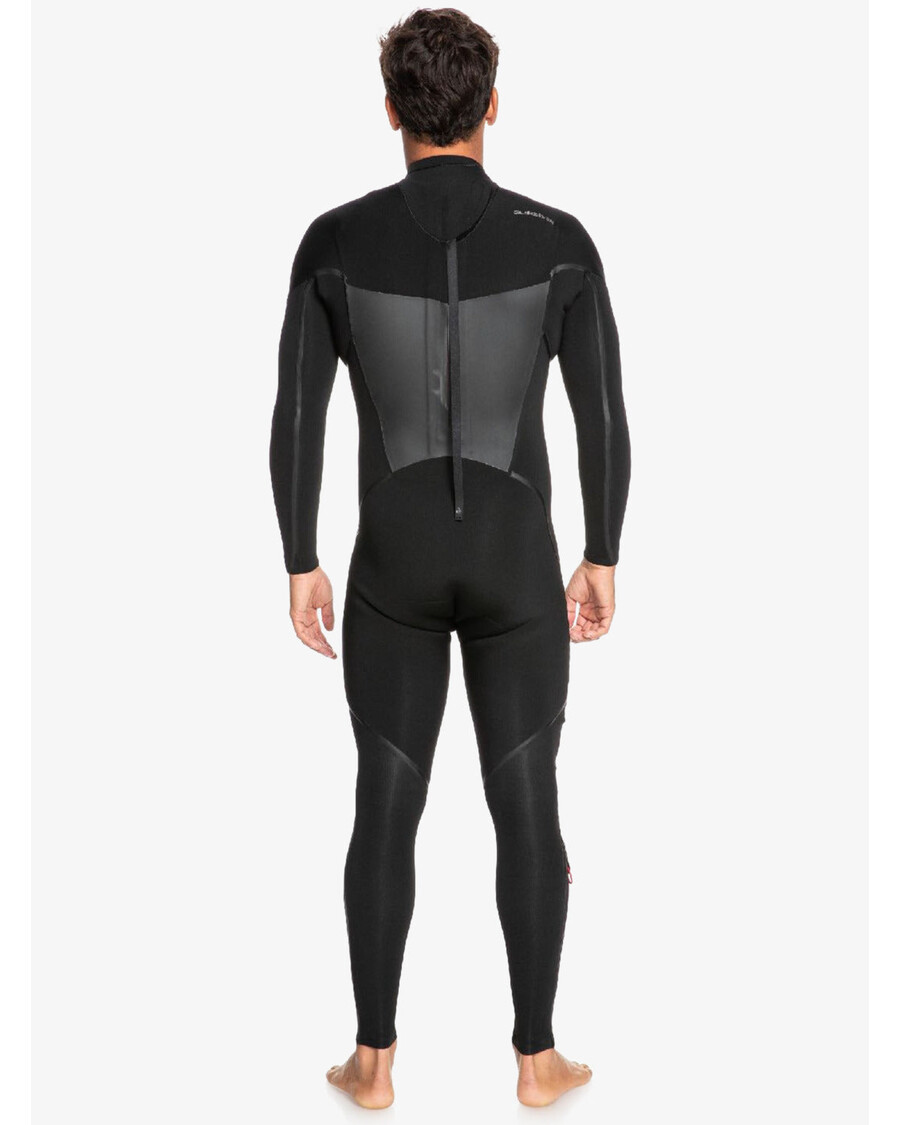 Ολόσωμη φόρμα με φερμουάρ Quiksilver 4/3 Marathon Sessions - μαύρο