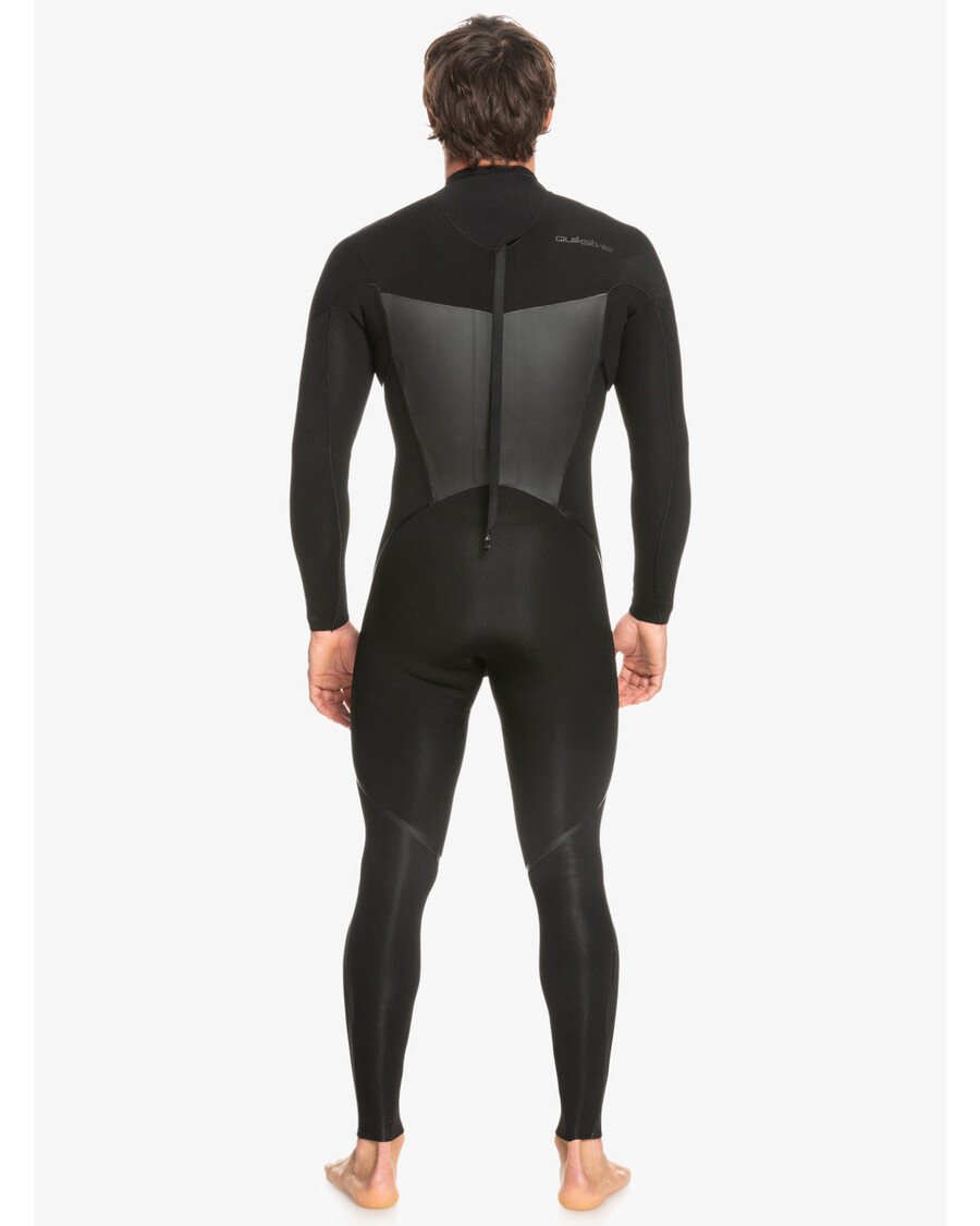 Quik Silver 3/2 Marathon Sessions Back-Zip Wetsuit - Black