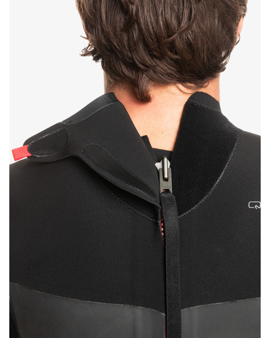 Quik Silver 3/2 Marathon Sessions Back-Zip Wetsuit - Black