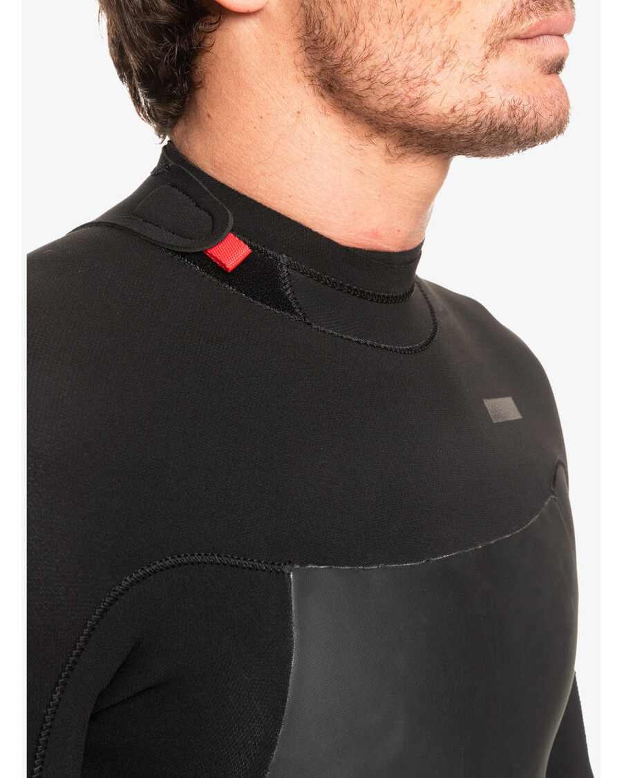 Quik Silver 3/2 Marathon Sessions Back-Zip Wetsuit - Black