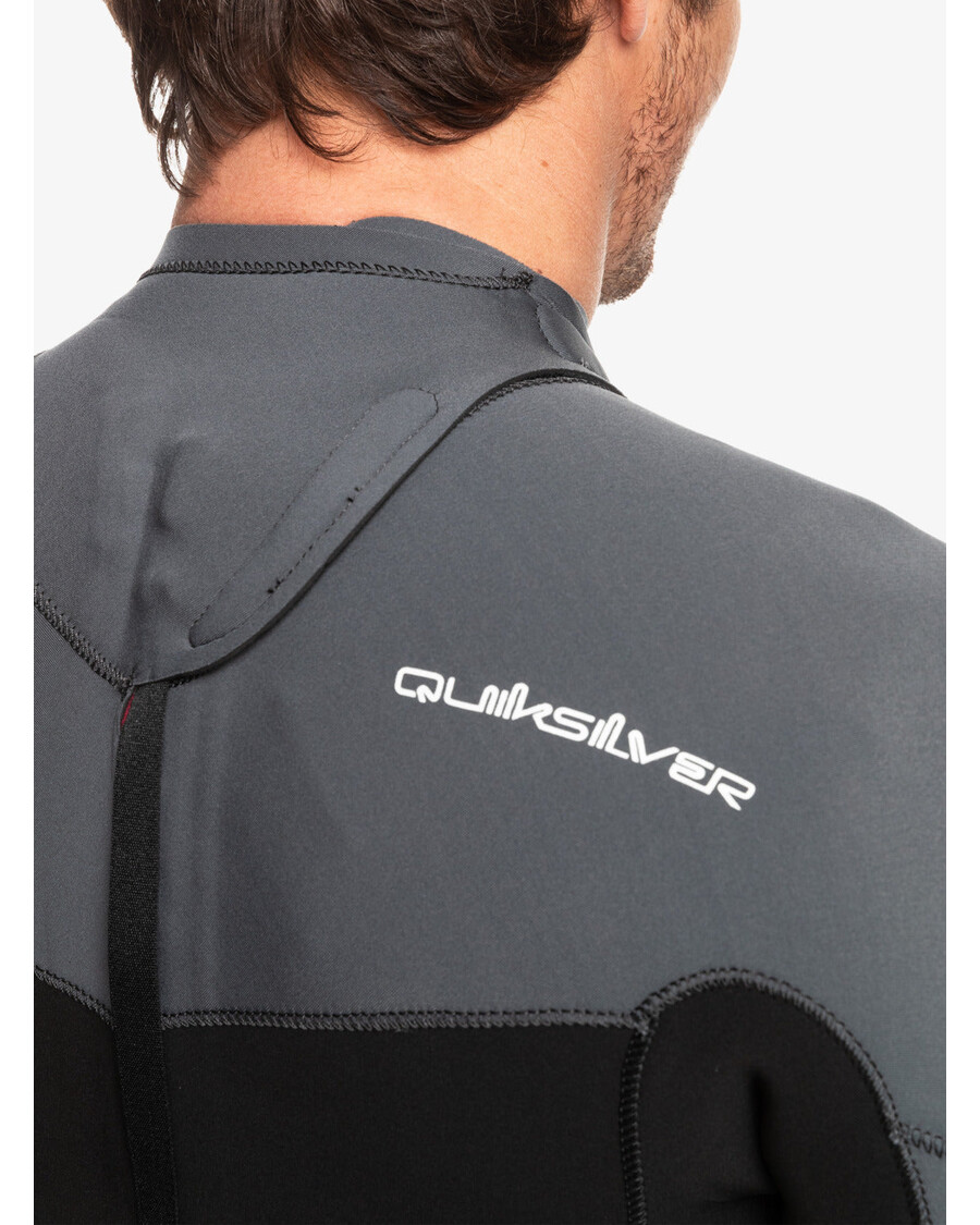 Quiksilver 3/2 Daily Sessions Neopren Se Zipem Na Zádech - černý/dělový Kov