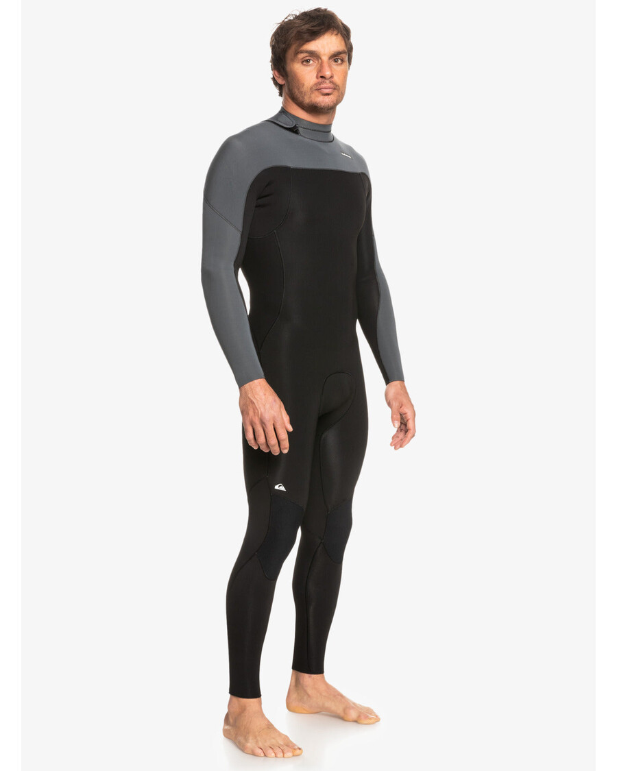 Quiksilver 3/2 Daily Sessions Neopren Se Zipem Na Zádech - černý/dělový Kov