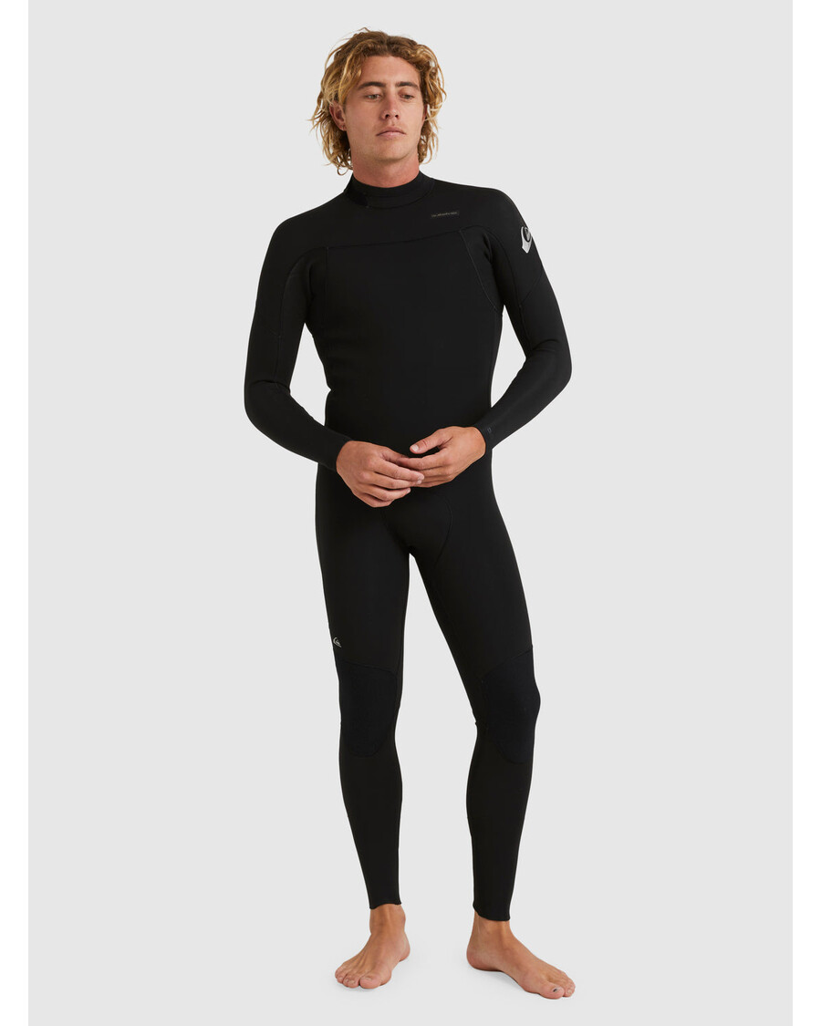 Quik Silver 3/2 Everyday Sessions Back-Zip Wetsuit - Black