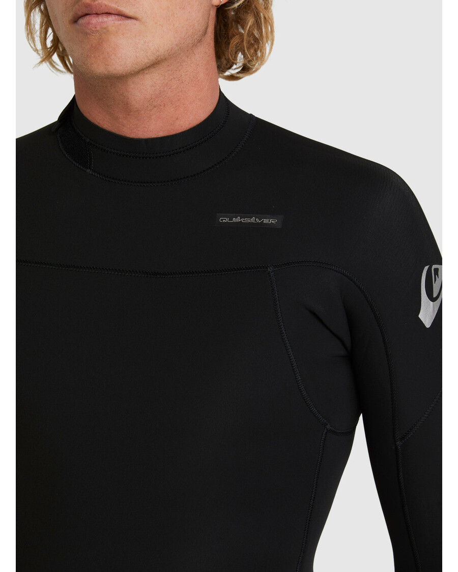 Quik Silver 3/2 Everyday Sessions Back-Zip Wetsuit - Black