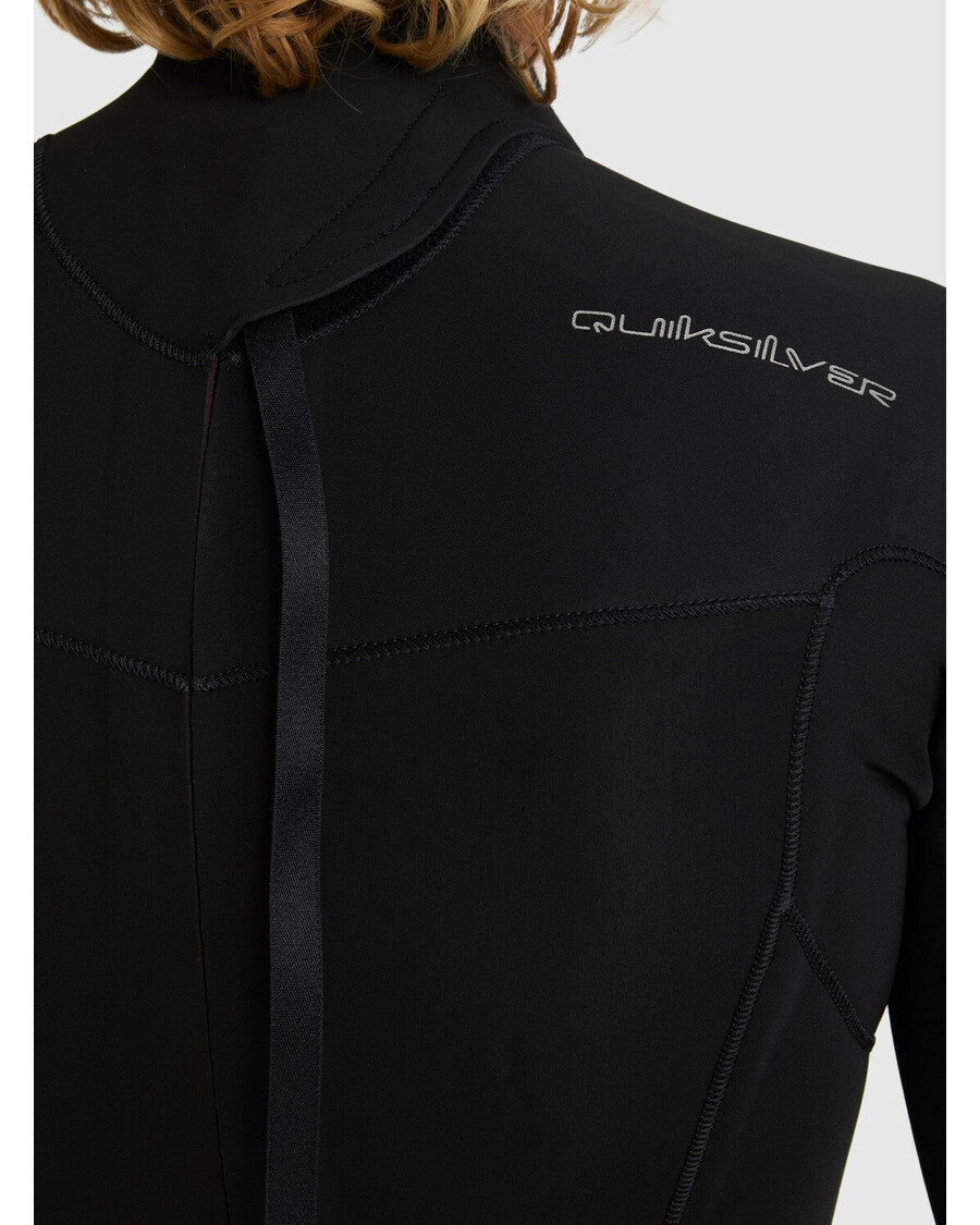 Quik Silver 3/2 Everyday Sessions Back-Zip Wetsuit - Black