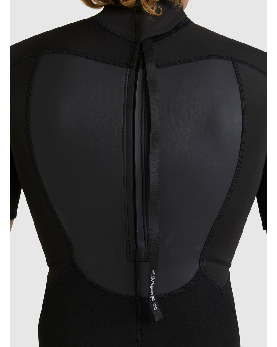 Quik Silver 2/2mm Prologue Short Sleeve Spring Suit - Black