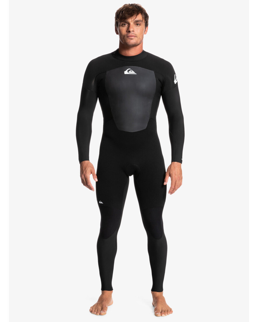 Quiksilver 5/4/3 Mm Neoprénový Oblek S Prológovým Zadným Zipsom - čierny