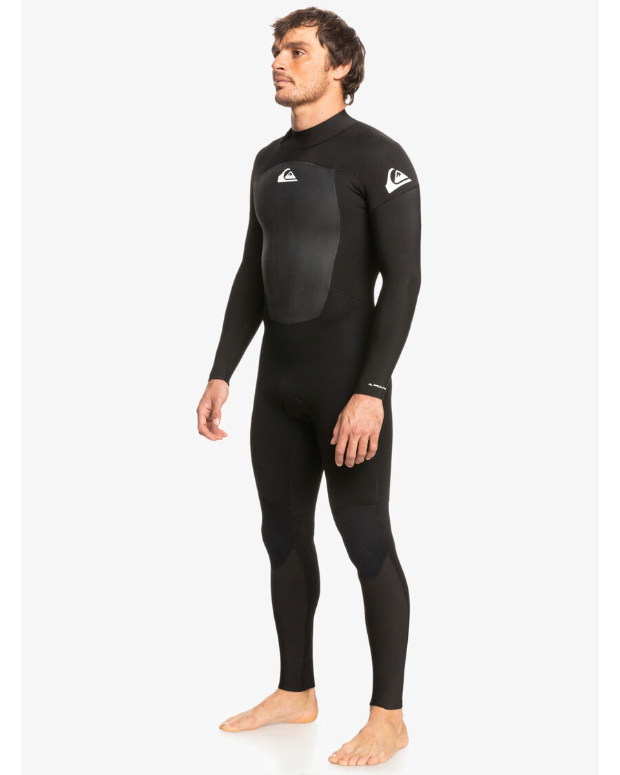 Quik Silver 3/2mm Prologue Back Zip Wetsuit - Black