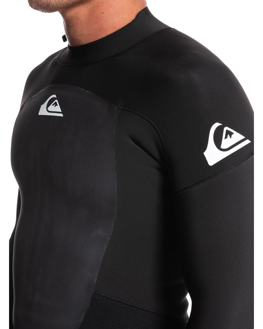 Quik Silver 3/2mm Prologue Back Zip Wetsuit - Black