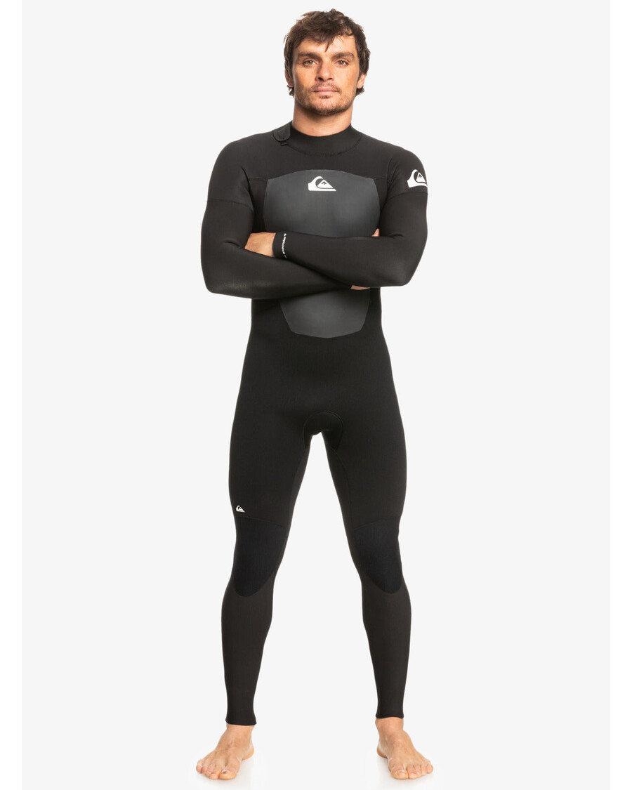 Quik Silver 3/2mm Prologue Back Zip Wetsuit - Black