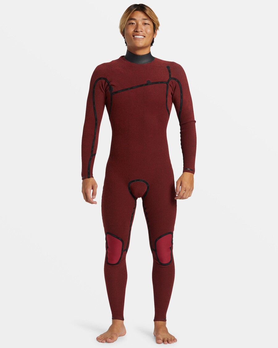 Quicksilver 2/2mm Highline Zips Na Hrudi Gbs Neopren - čierny