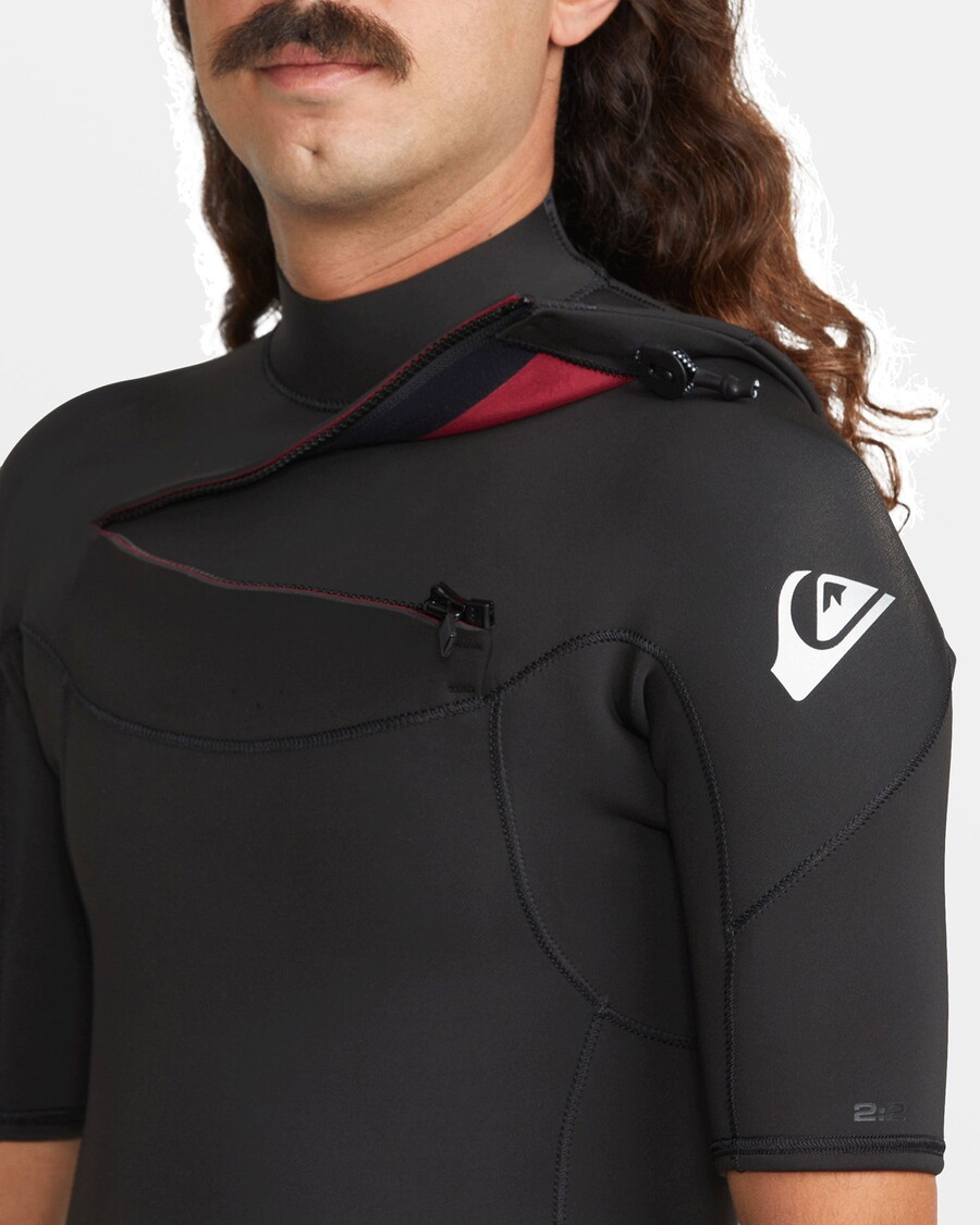 Quik Silver 2/2mm Everyday Sessions Short Sleeve Spring Suit - Black