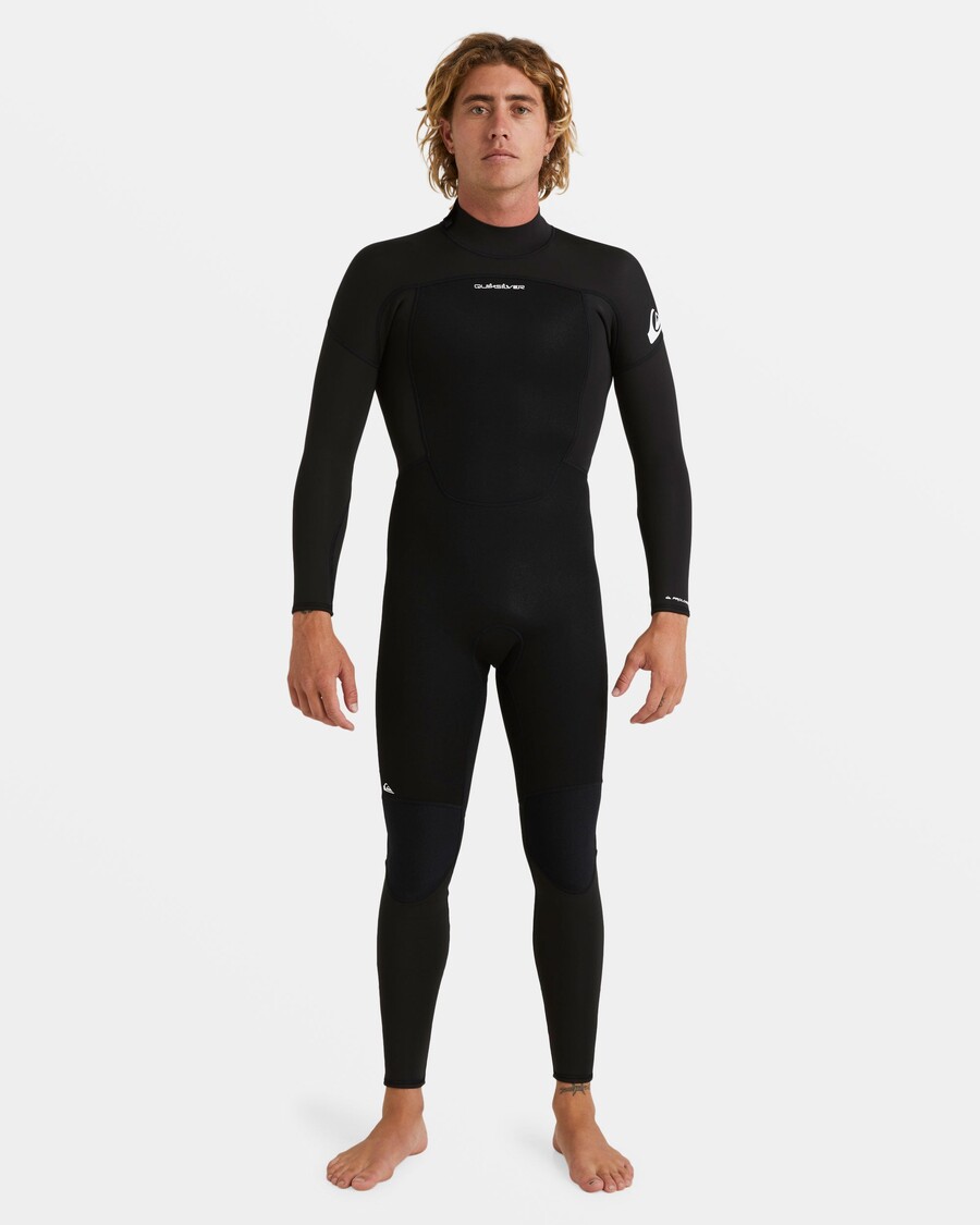 Quiksilver 3/2 Mm Odijelo S Patentnim Zatvaračem Na Leđima - Crno